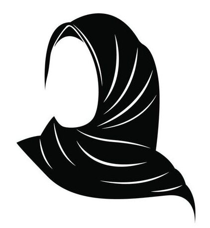 veil logo icon design template vector